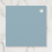 ボホシックマクラメウォーター色バッグギフトラベル フェイバータグ (裏面)