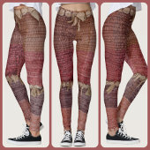 ボホシックラグラグ数々のジプシー色 レギンス