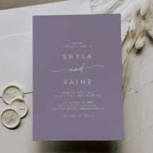 ボホシックラベンダープラムカジュアルズ結婚ズ