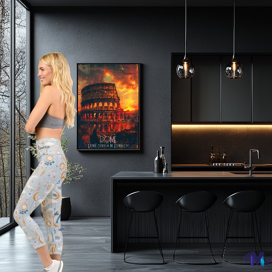 ボホシックルナー調和ソフトブルース&ゴールデンヒュース カプリレギンス