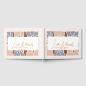 ボホシックレトロフローラ結婚ズ ゲストブック (全面)