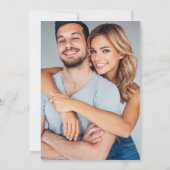 ボホシックレトロ結婚フローラの写真 セーブザデート (裏面)