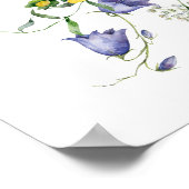 ボホシックワイルドフラワーバプテスマ ポスター (角)