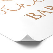 ボホシック乾燥パームズワインバーサイン ポスター (角)