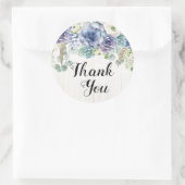 ボホシック多肉性ユーカリ素朴結婚ス ラウンドシール (バッグ)