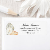 ボホシック差出人住所 ラベル (インサイチュ)