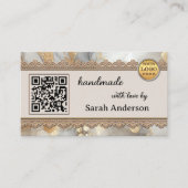 ボホシック手作りモダン工芸 名刺 (正面)