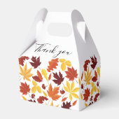 ボホシック秋の結婚式 フェイバーボックス (裏面サイド)