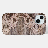 ボホシック素朴ウエスタンカントリーバーンウッドレース Case-Mate iPhoneケース (裏面 (横))