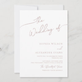 ボホシック結婚式招待状、パステルカラー。 招待状