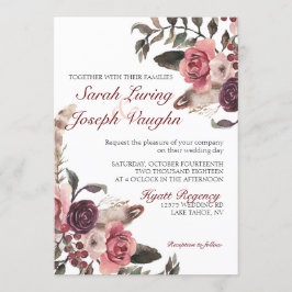 ボホシック結婚式招待状 招待状