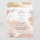 ボホシック結婚式招待状 招待状 (正面/裏面)