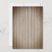 ボホシック誕生日パーティーへの招待 招待状 (裏面)