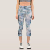 ボホシック霧の夢 – ソフトとエーテルデザイン カプリレギンス (正面)