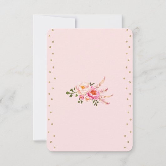 ボホシック2野生2ndバースデードリームキャッチャーパーティー 招待状 (裏面)