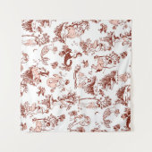 ボホシック〔占星術の〕十二宮図サイントイレパターンアストロロジギフト タペストリー (正面(横))