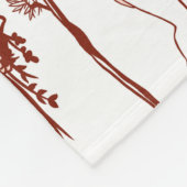 ボホシック〔占星術の〕十二宮図サイントイレパターンアストロロジギフト フリースブランケット (角)