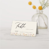 ボホシッ結婚ク野草座番号 プレイスカード (正面)