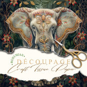 ボホシッ色彩の鮮やかクエレファントボヘミアン 薄葉紙