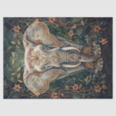 ボホシッ色彩の鮮やかクエレファントボヘミアン 薄葉紙 (正面)