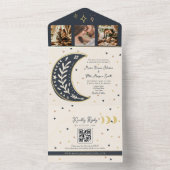 ボホシテリア結婚ズ オールインワン招待状 (内側)