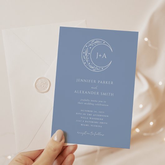 ボホシテリア結婚式招待状 招待状