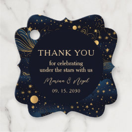 ボホシナ結婚ーズありがとうラベル フェイバータグ