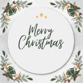 ボホシパーソナライズされたックエレガンスクリスマスグリーティング シーズンカード