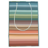 ボホシモダンックストライプズ ミディアムペーパーバッグ (正面)