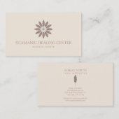 ボホシャマンヒーリング名前をカスタムする 名刺 (正面/裏面)