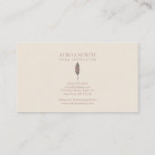 ボホシャマンヒーリング名前をカスタムする 名刺 (裏面)