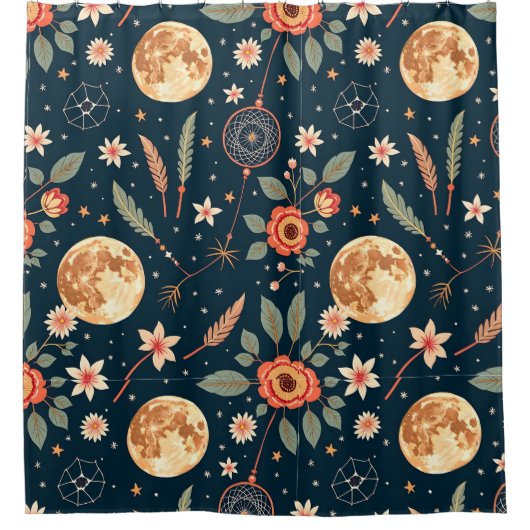 ボホシャワーカーテン シャワーカーテン (正面)