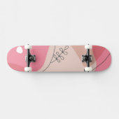 ボホシンプルの形状 スケートボード (横)