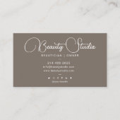 ボホシンプルモダン・ボティシャン・メイクアップアーティスト 名刺 (正面)