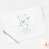 ボホシーアニマルスクエアステッカー スクエアシール (封筒)