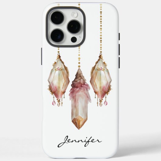 ボホジェムストーン先住民アメリカンiPhone Case-Mate iPhoneケース (裏面)