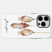 ボホジェムストーン先住民アメリカンiPhone Case-Mate iPhoneケース (裏面 (横))