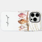 ボホジェム先住民アメリカンiPhone Case-Mate iPhoneケース (裏面 (横))