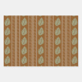 ボホジオボタニカルギフトラップシート ラッピングペーパーシート (正面3)