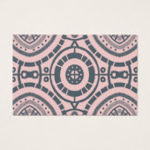 ボホジオメトリックイヤリングネックレスジュエリー表示 (正面)