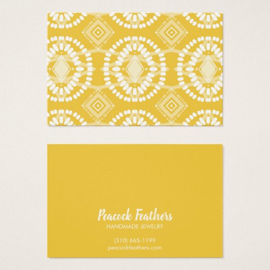 ボホジオメトリックイヤリングネックレスジュエリー表示 (正面&裏面)