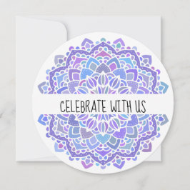 ボホジプシーパープルマンダラ 招待状