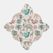 ボホジャングルサファリベイビーシャワー フェイバーボックス (折り畳みなし)