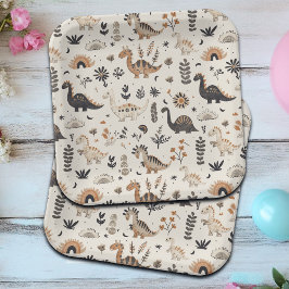 ボホジャングル恐竜パターン誕生日 ペーパープレート