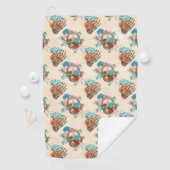 ボホスカルシリーズデザイン12 ゴルフタオル (インサイチュ)