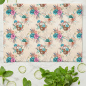 ボホスカルシリーズデザイン3 キッチンタオル (折り畳み)