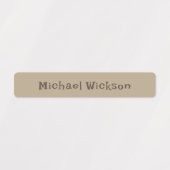 ボホスキニー接着剤防水 ラベル (デザイン1)