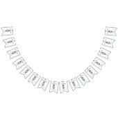 ボホスクータ結婚ーの旗 バンティングフラッグ (全)