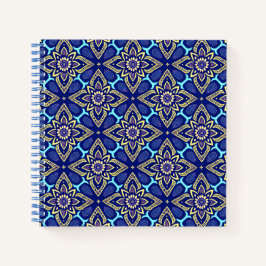 ボホスタイリッシュシック花の柄 ノートブック