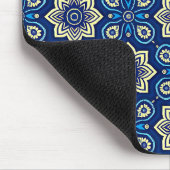 ボホスタイリッシュシック花の柄 マウスパッド (コーナー)